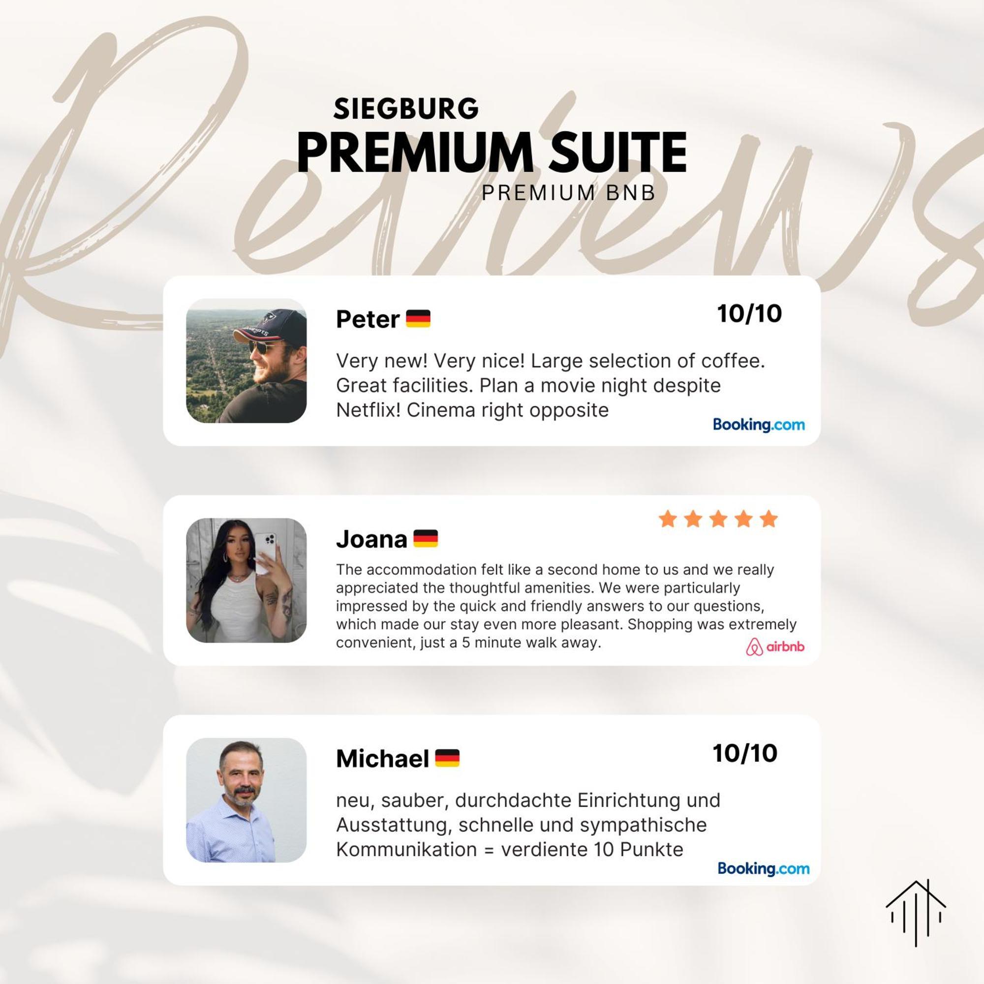 Business & Family - Zentral, 24H Check-In, Xxl Tv Leilighet Siegburg Eksteriør bilde
